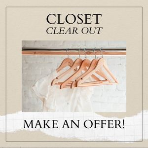 Closet Clear Out!